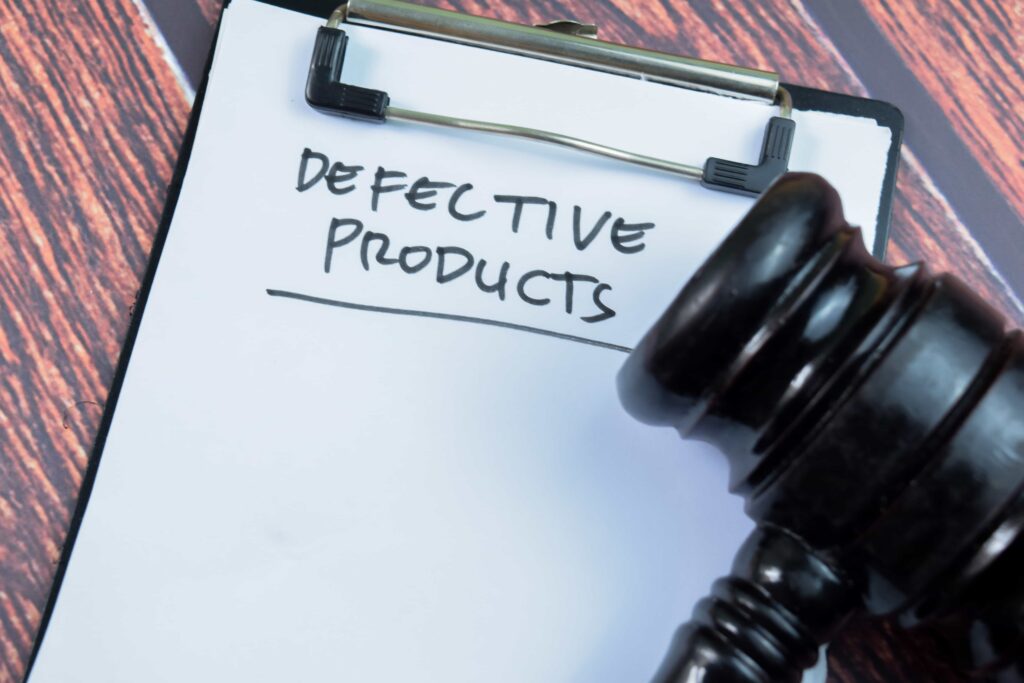 defective products